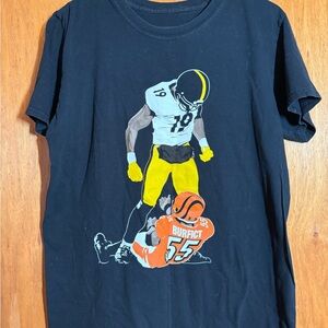 Men's Black Graphic T-Shirt